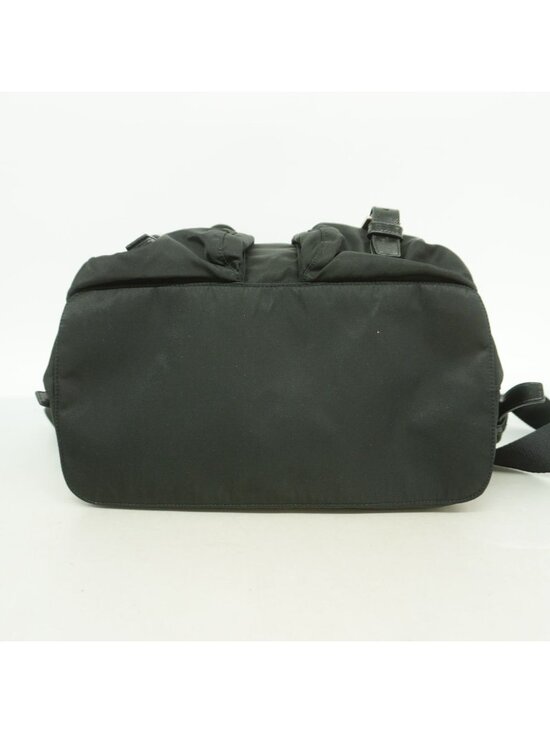 Prada Backpack Nylon Black Silver main image 3
